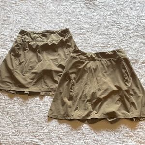 Bundle of two Athleta Girl School Day Skorts XL/14